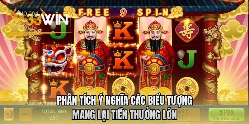 Phân tích ý nghĩa các biểu tượng mang lại tiền thưởng lớn